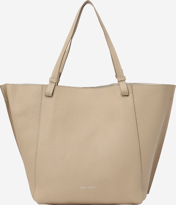 Marc O'Polo - Shopper 'Binja' em bege: frente