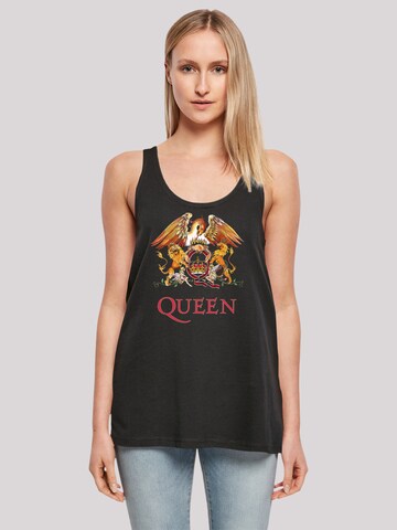 F4NT4STIC Top 'Queen Classic' in Black: front