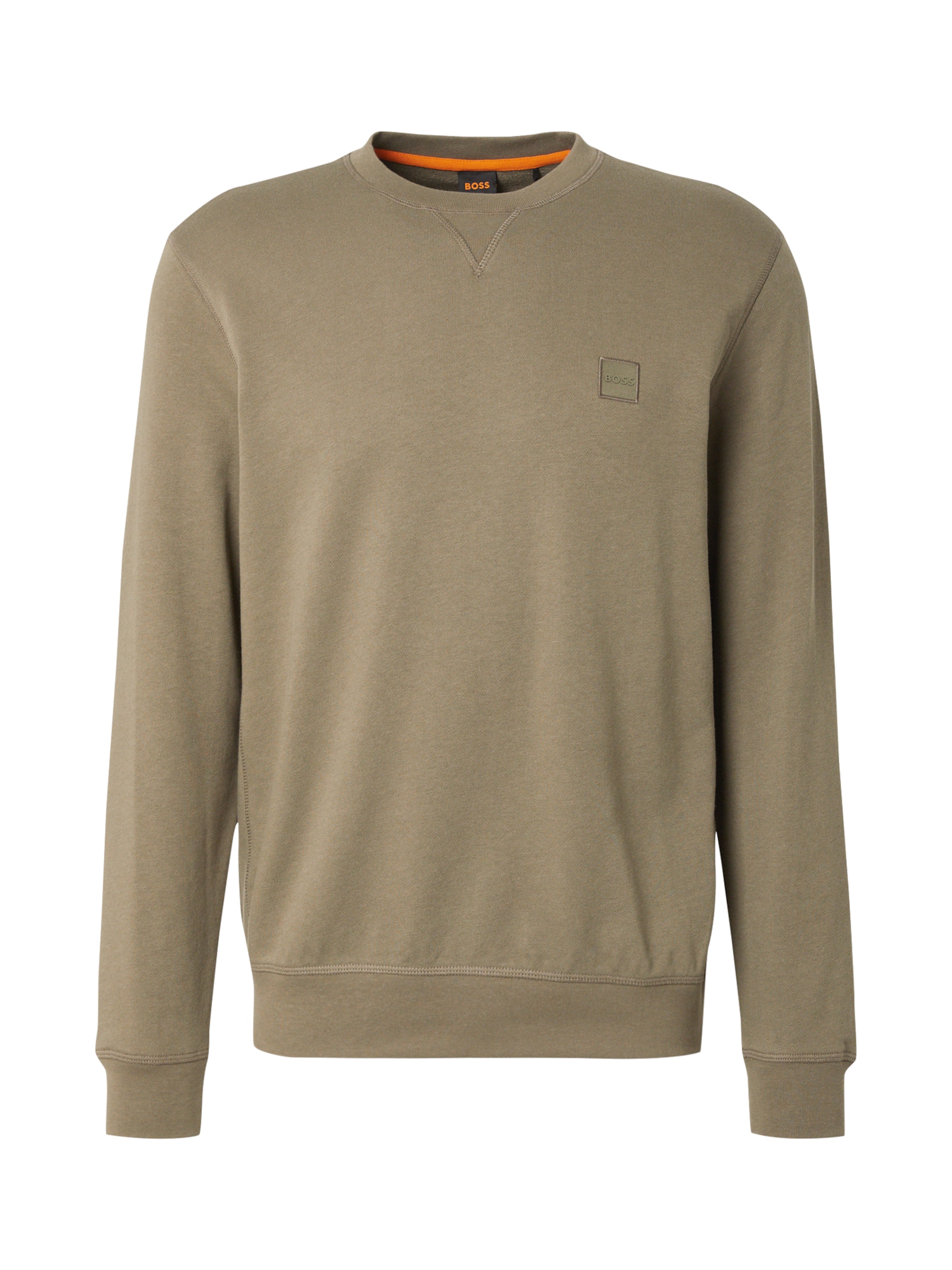 BOSS - Sudadera 'Westart' en verde: frente