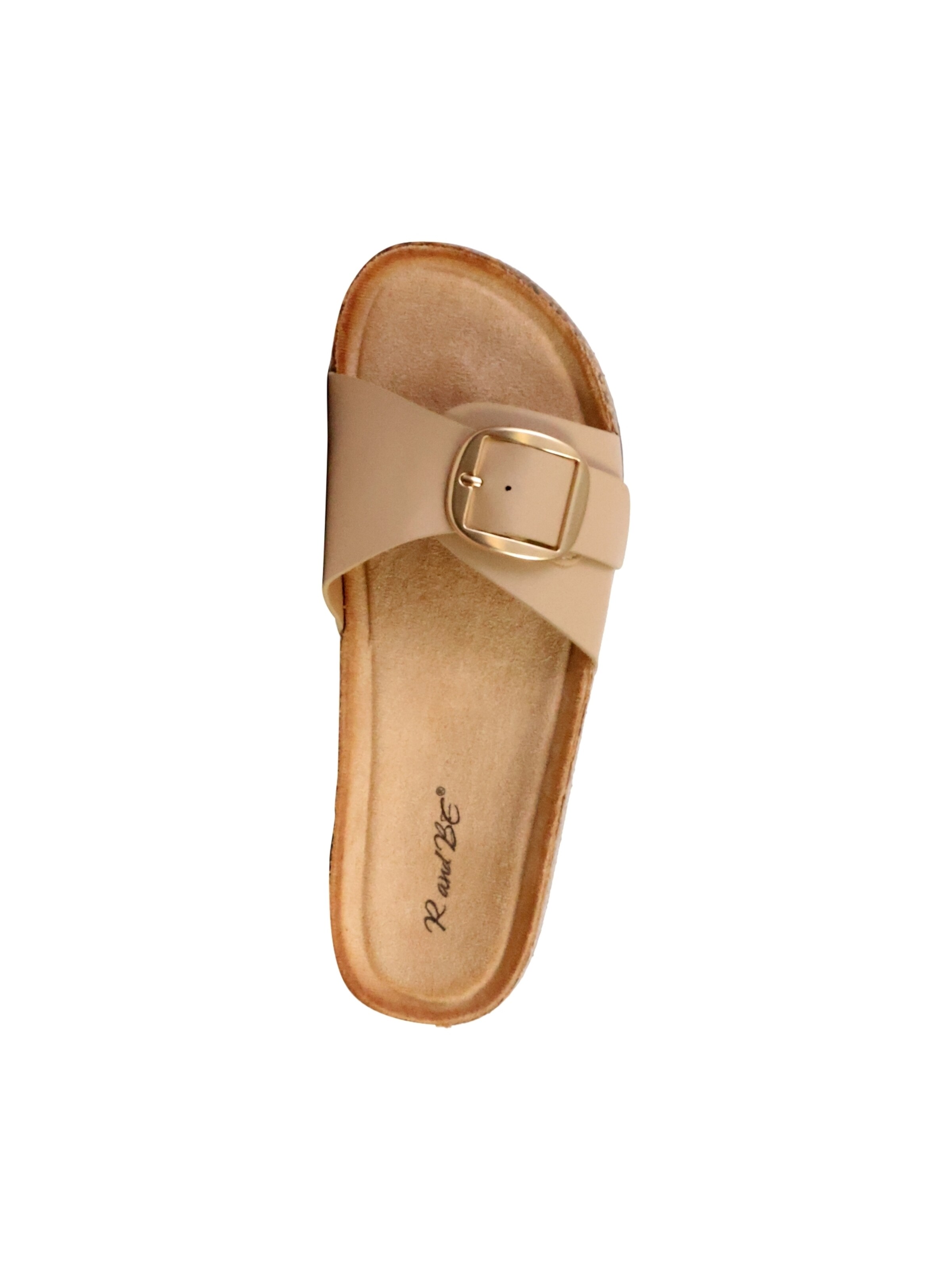 POTI PATI - Zapatos abiertos 'Supermodische Pantoletten zum Hineinschlüpfen' en beige