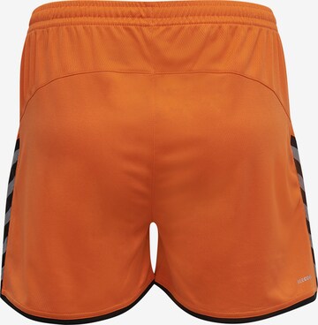 Hummel - regular Pantalón deportivo en naranja