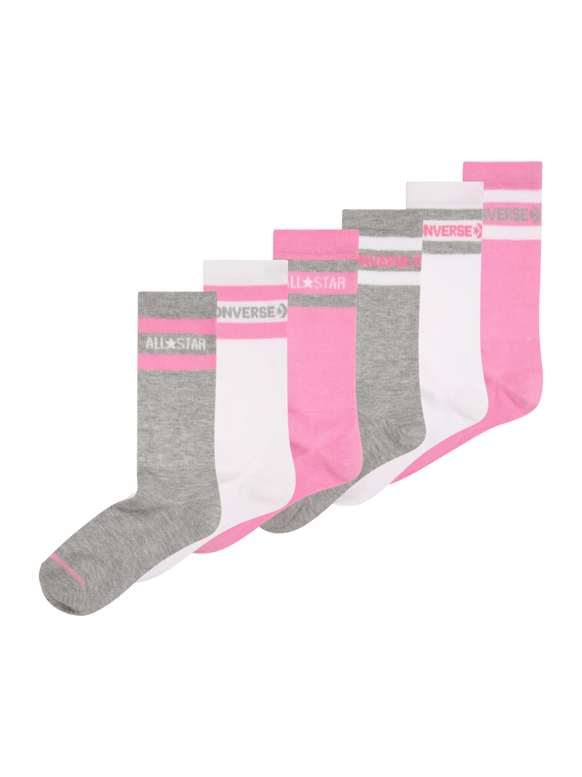 CONVERSE Nogavice | siva barva: sprednja stran