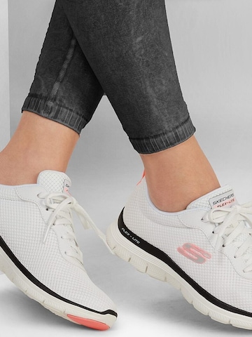 Scarpa sportiva 'Skechers Flex Appeal 4.0-brilliant Vie' di SKECHERS in bianco: frontale
