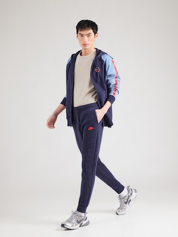 Nike Sportswear Конический (Tapered) Штаны 'TCH FLC' в Синий