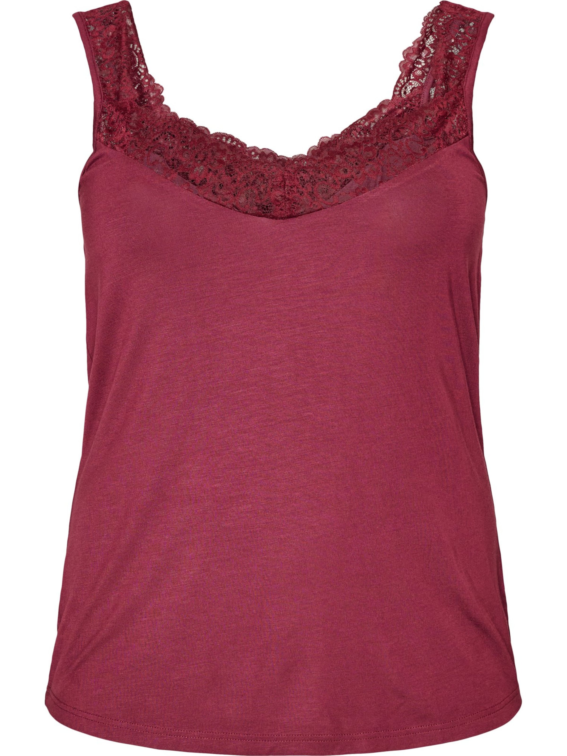 Zizzi Top 'Mcassie' in Rot