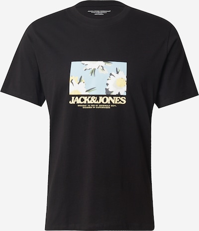 JACK & JONES Paita värissä sininen / oranssi / musta / valkoinen, Tuotenäkymä