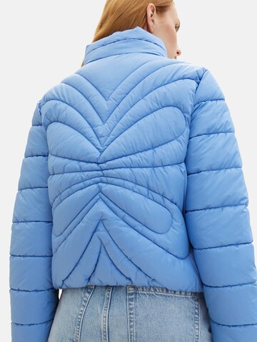 TOM TAILOR DENIM Winterjacke in Blau