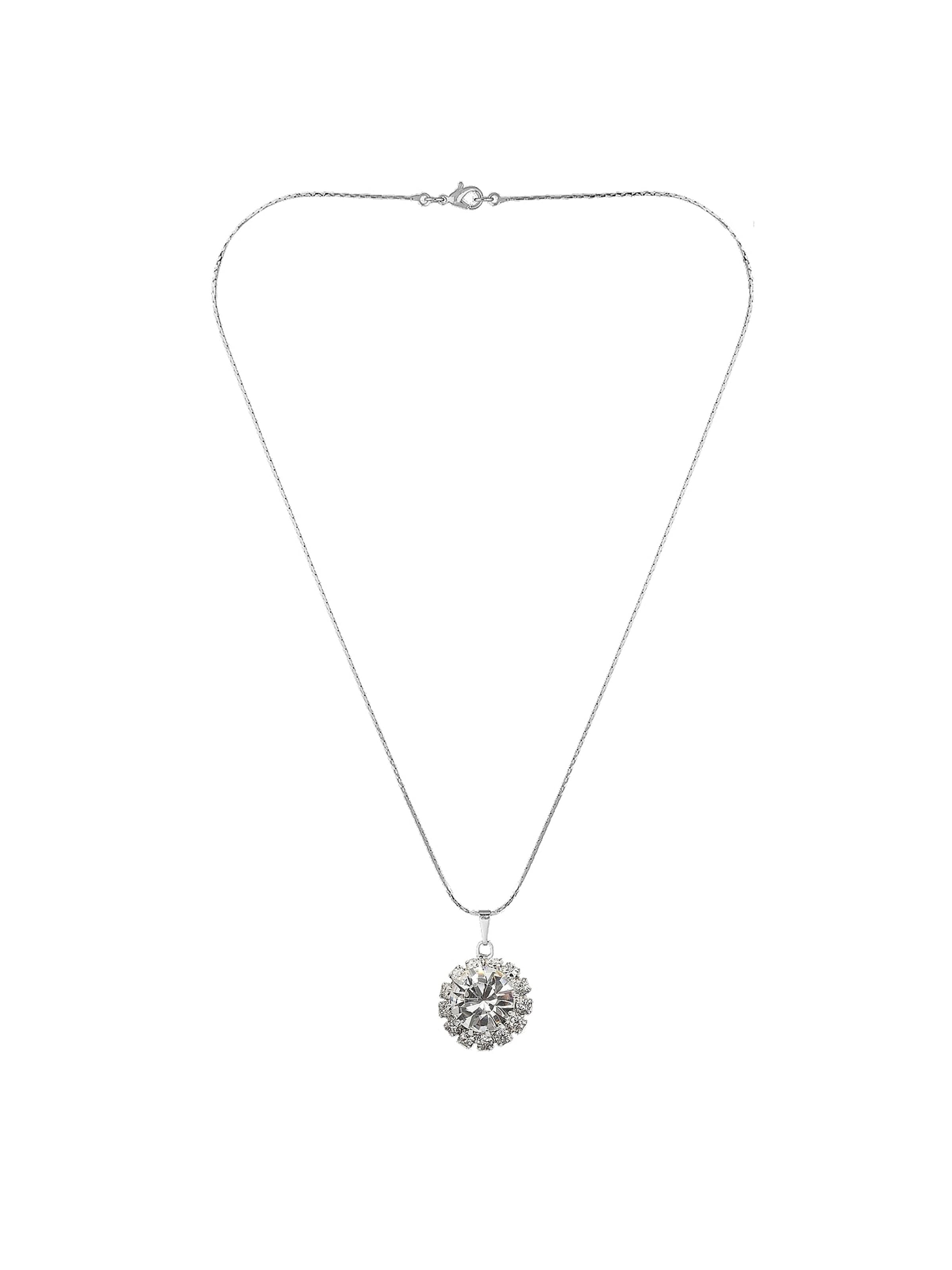 EXCLUSIVE EDITION Řetízek 'Saton adorned with Swarovski crystals' – průhledná