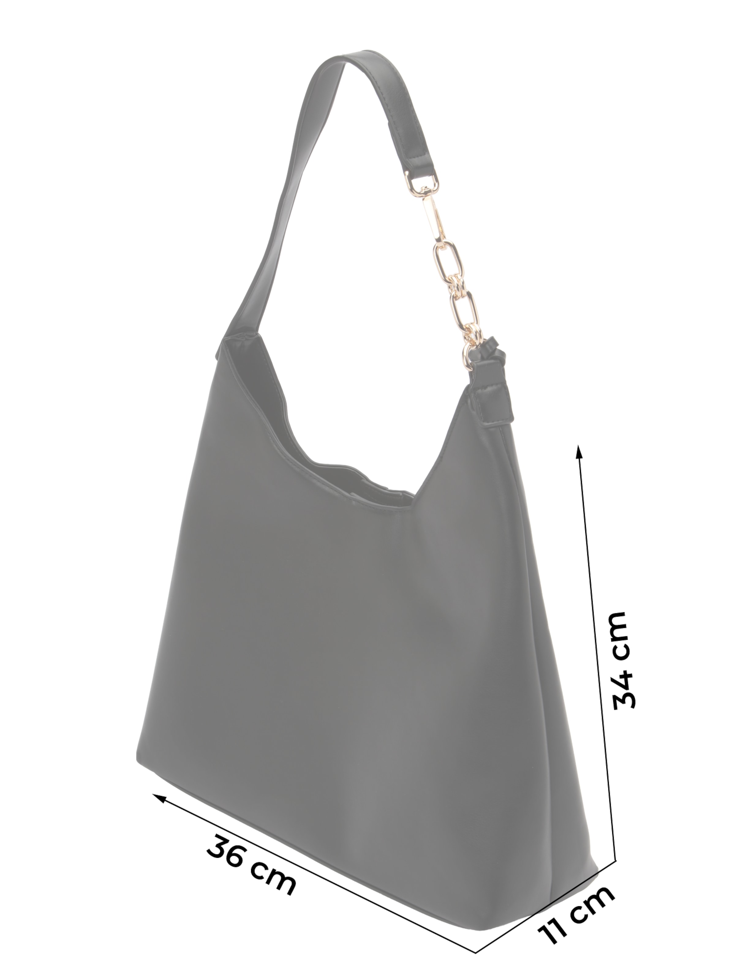 Sac bandoulière 'Campana' 19V69 ITALIA en noir