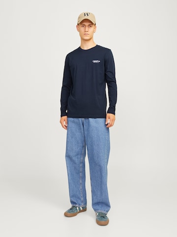 JACK & JONES - Camiseta 'JJAlvis' en azul
