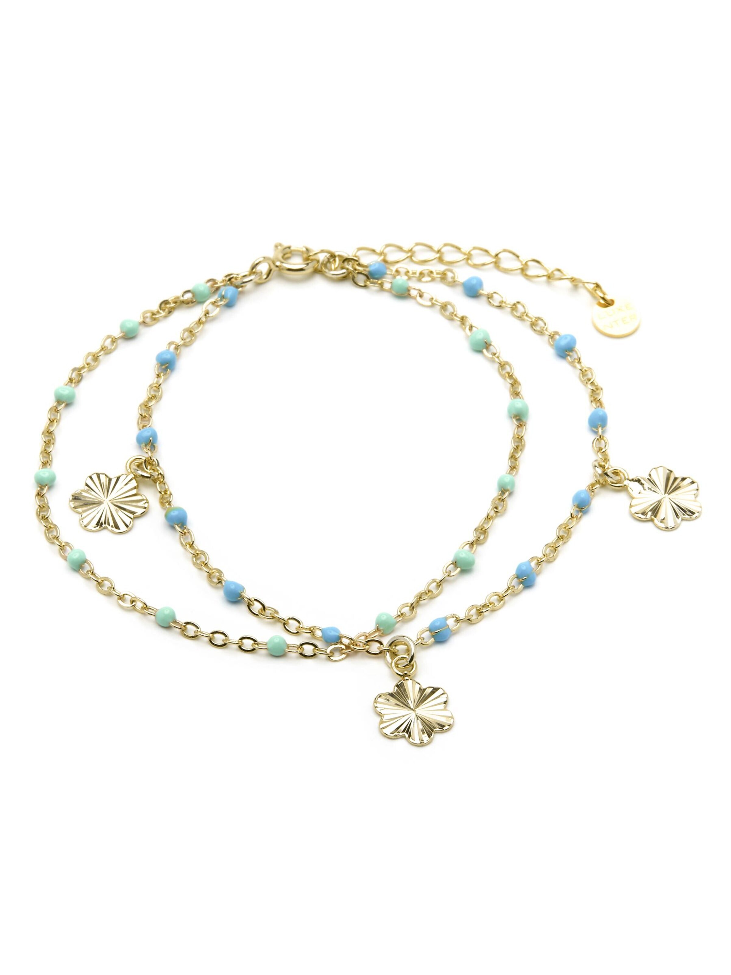 Luxenter Bracelet 'Lilith' en 19 cm en bleu, Vue avec produit