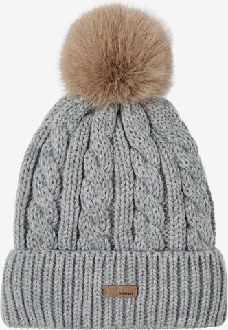 NAME IT - Gorra 'MILO' en gris: frente