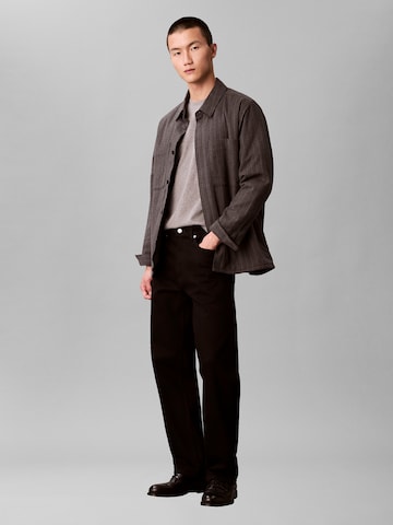 Calvin Klein Jeans Koszulka 'CLASSIC' w kolorze szary