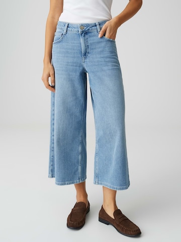 OPUS Laiad sääred Teksapüksid 'Minah Airy', värv sinine: eest vaates