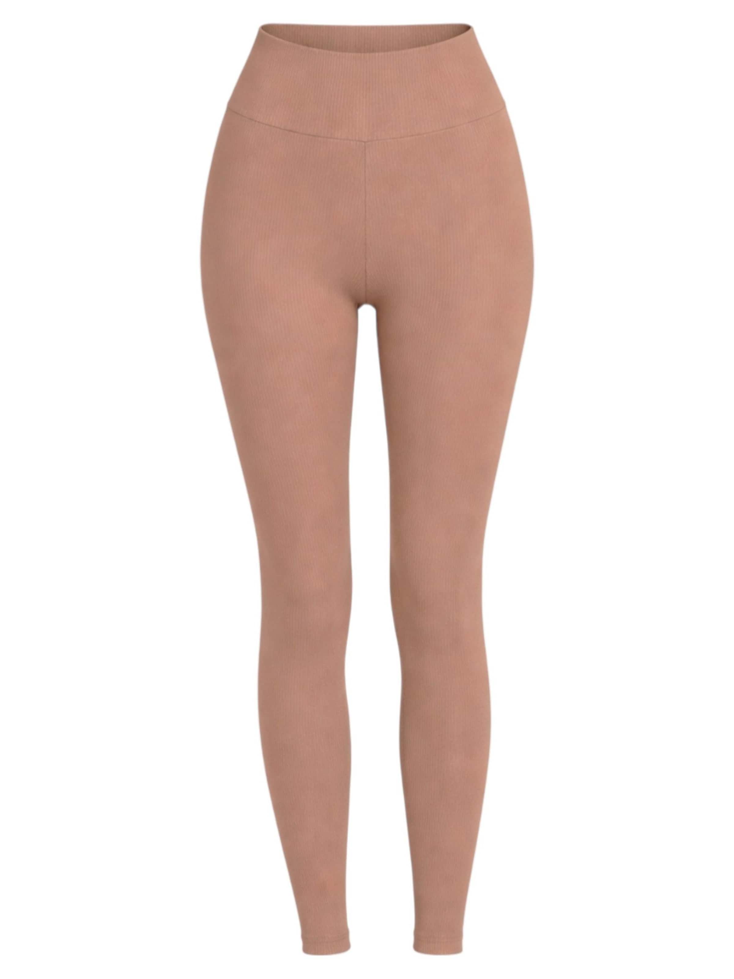 fashionshowcase Leggings 'LIVORA' i sand, Produktvisning