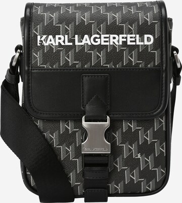 Karl Lagerfeld Taška cez rameno 'KLASSIK' - Čierna: predná strana