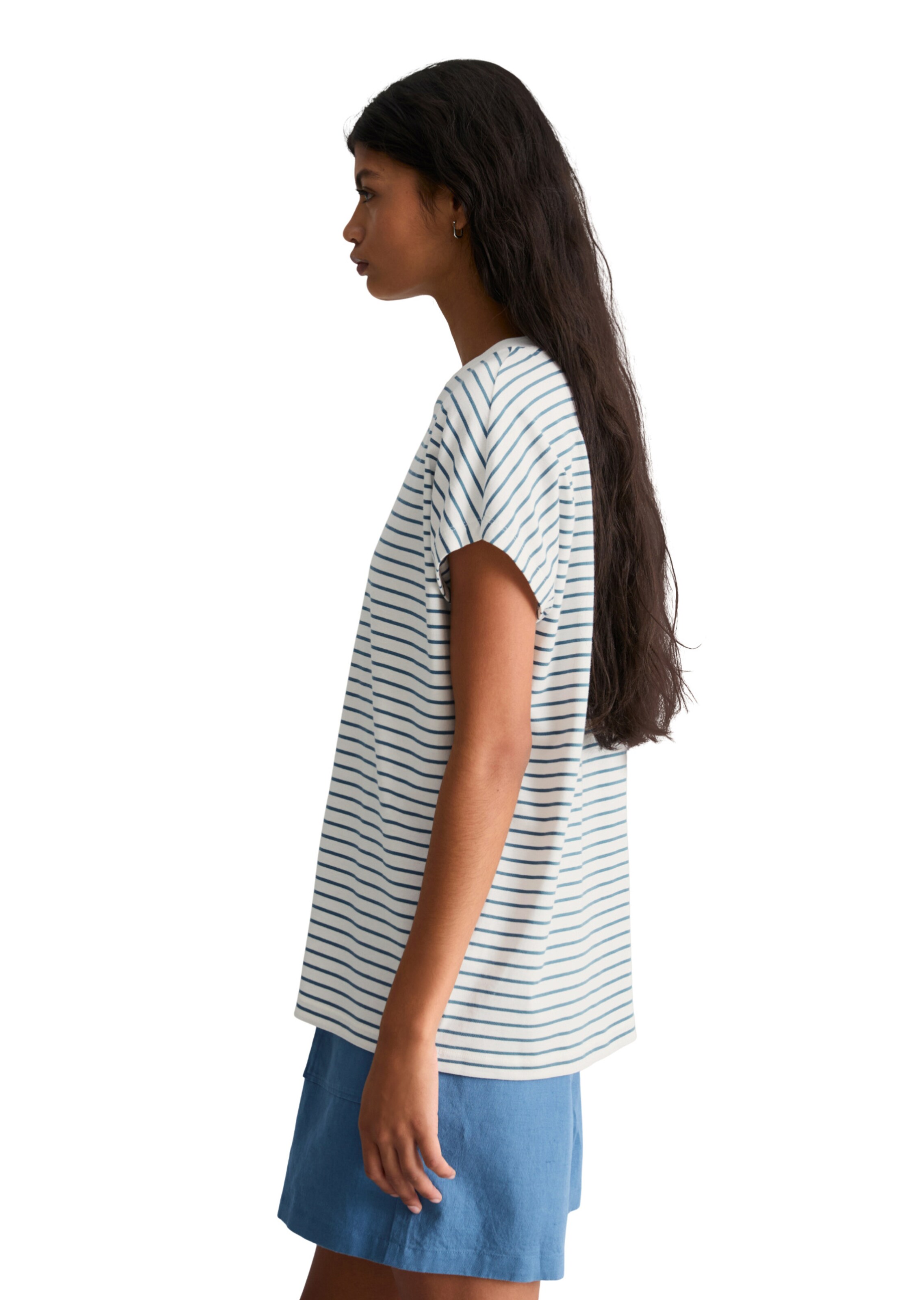 Marc O'Polo DENIM T-Shirt in Blau