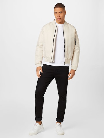 Calvin Klein Between-Season Jacket 'Hero' in Beige