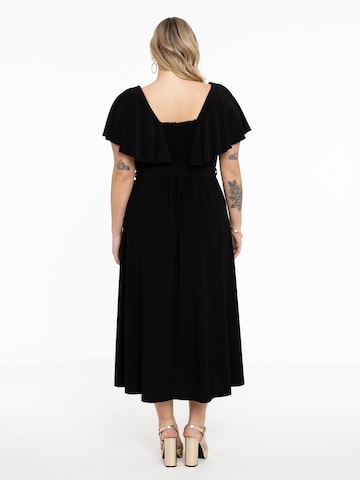 Robe de cocktail Yoek en noir