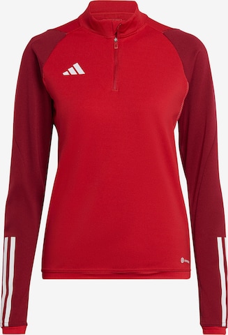 T-shirt fonctionnel 'Tiro 23 TR' ADIDAS PERFORMANCE en rouge : devant