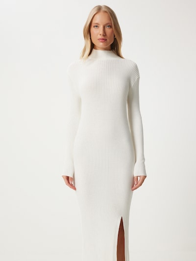 Happiness İstanbul Трикотажное платье в Цвет яичной скорлупы, Обзор товара