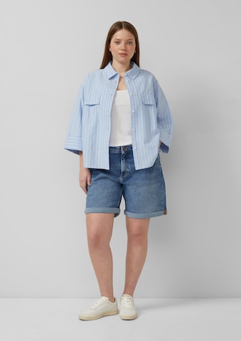 Coupe slim Jean QS en bleu