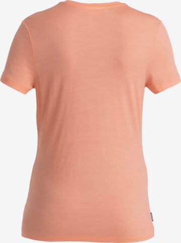 ICEBREAKER - Camiseta funcional 'Tech Lite III' en naranja