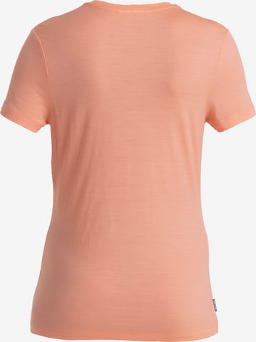 ICEBREAKER - Camiseta funcional 'Tech Lite III' en naranja