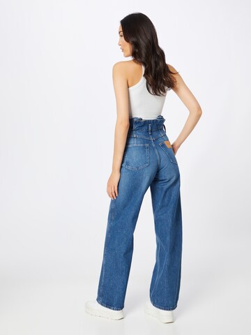 Wide leg Jeans 'Destin' di WEEKDAY in blu