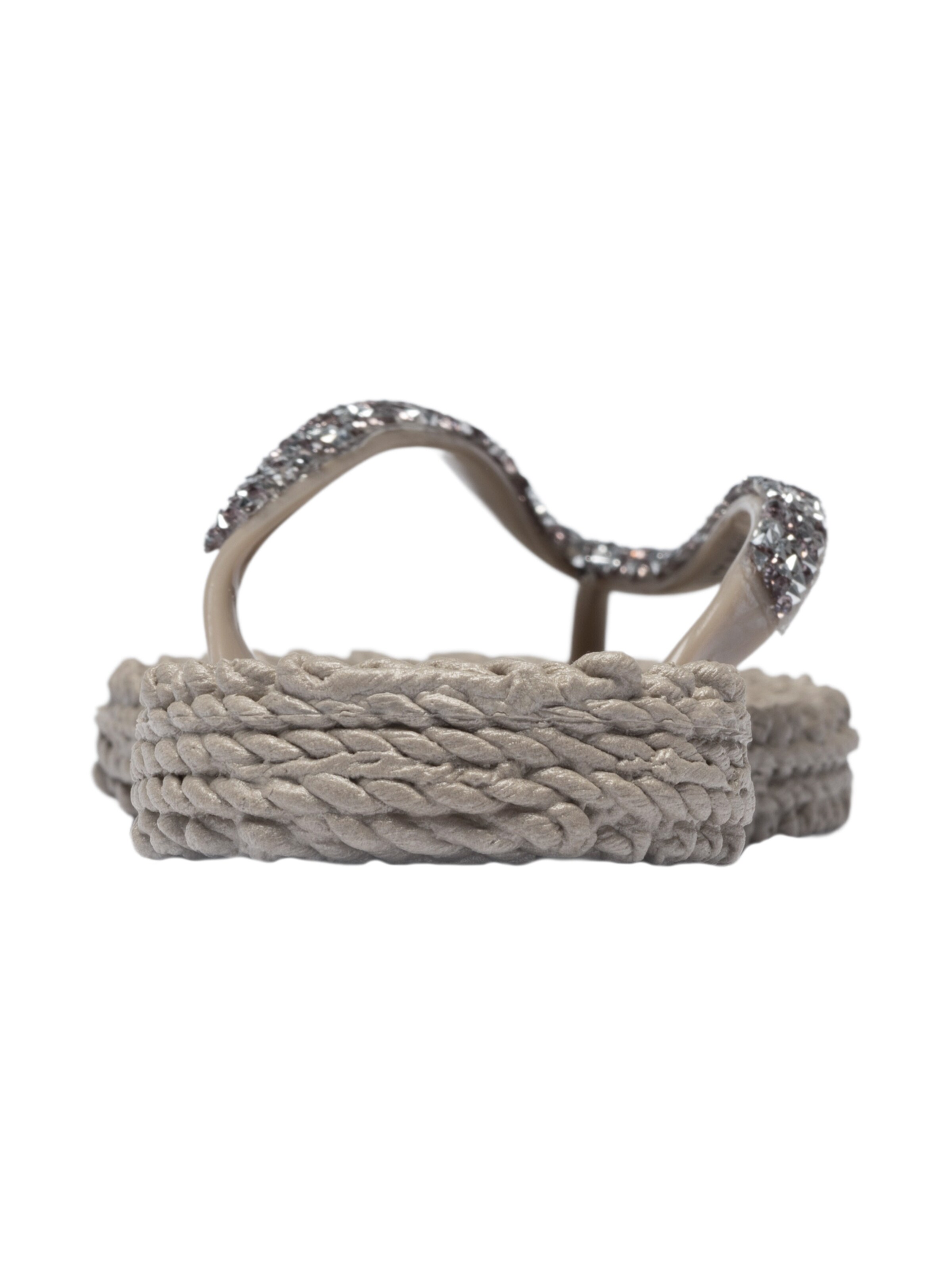 ILSE JACOBSEN Ujjelválasztó-pántos szandál 'CHEERFUL03G' - szürke