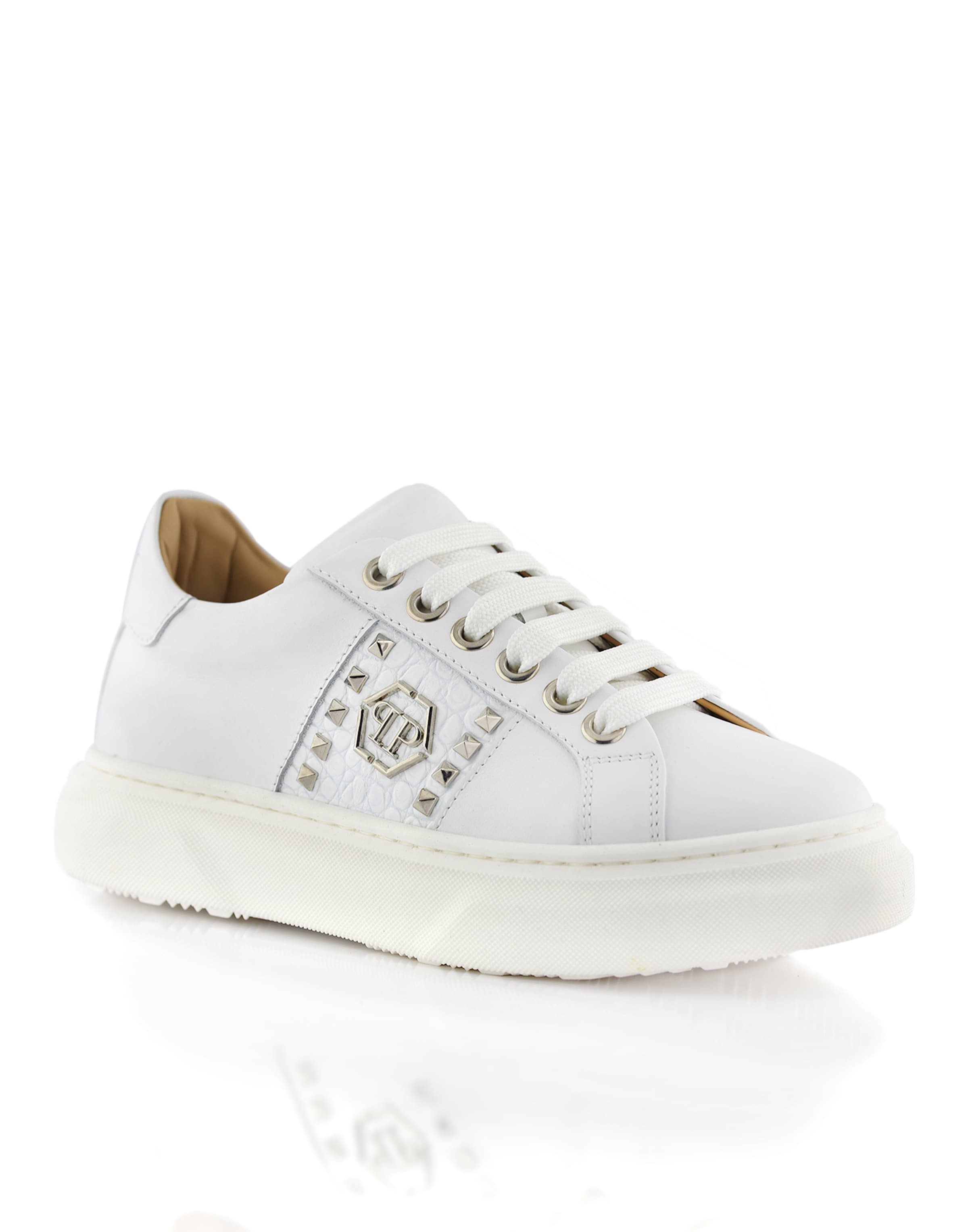 Philipp Plein Trainers in White: front