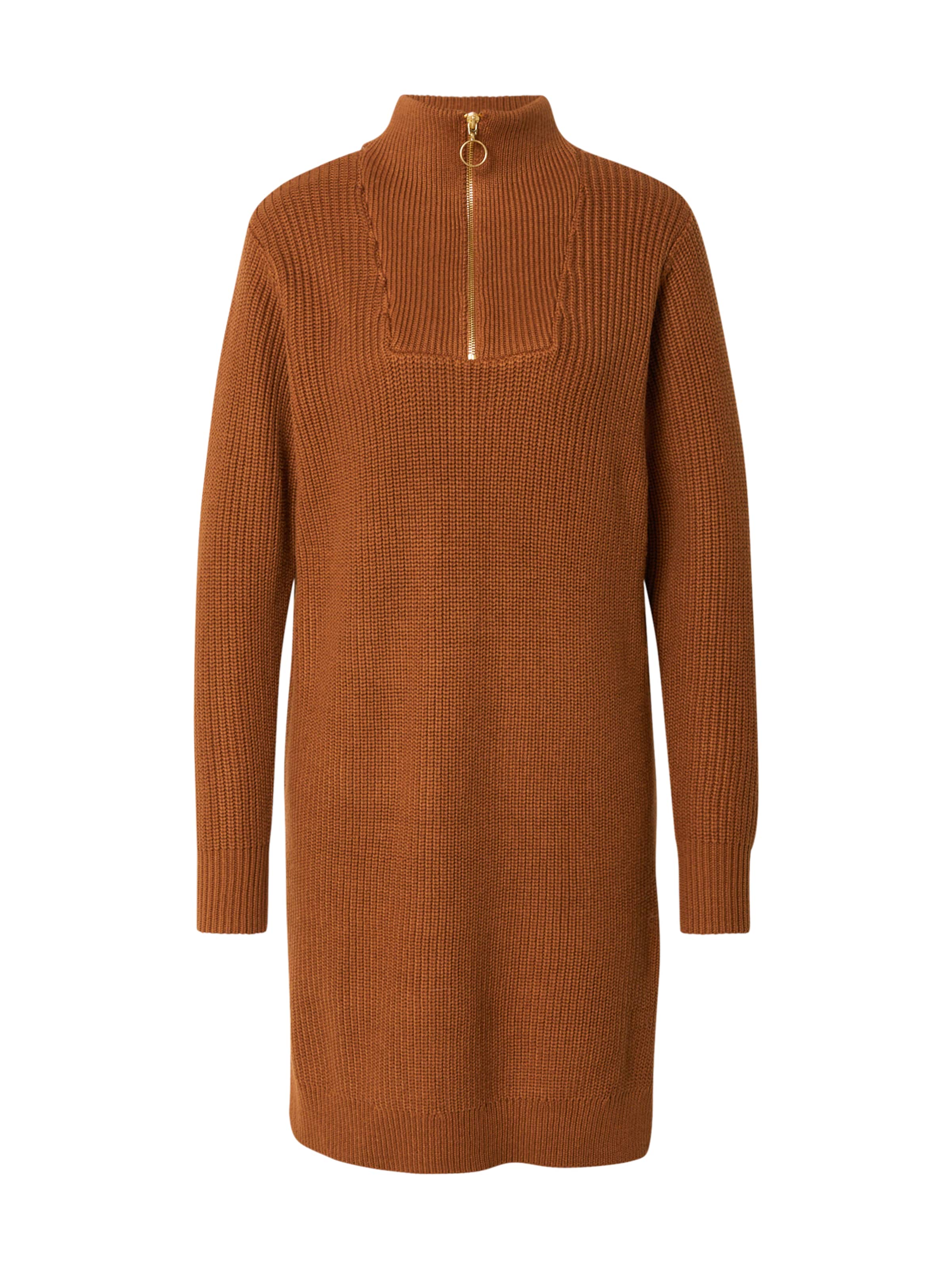 Kaffe Kleid 'Lioa' in Braun: Vorderseite