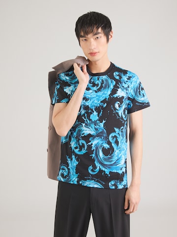 Versace Jeans Couture T-Shirt '80GAH6S0' in Schwarz: Vorderseite