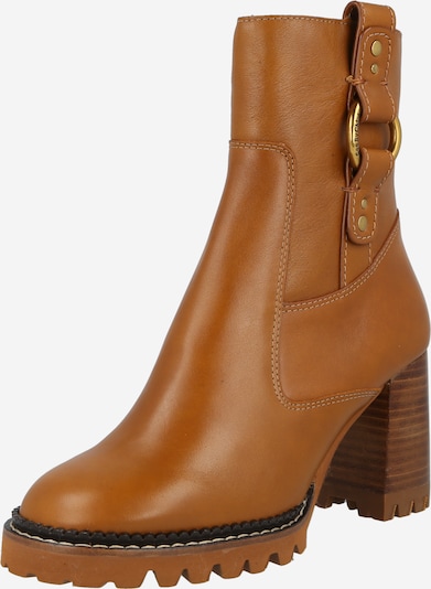 Botine 'ERINE' See by Chloé pe maro caramel, Vizualizare produs