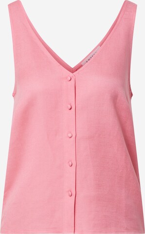 EDITED Bluse 'Kendra' i pink: forside