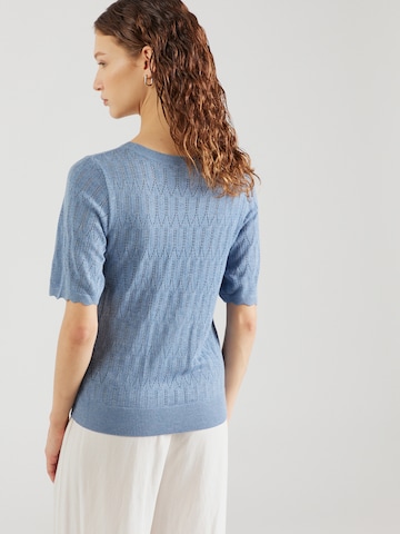VILA Sweater 'MYLIE' in Blue