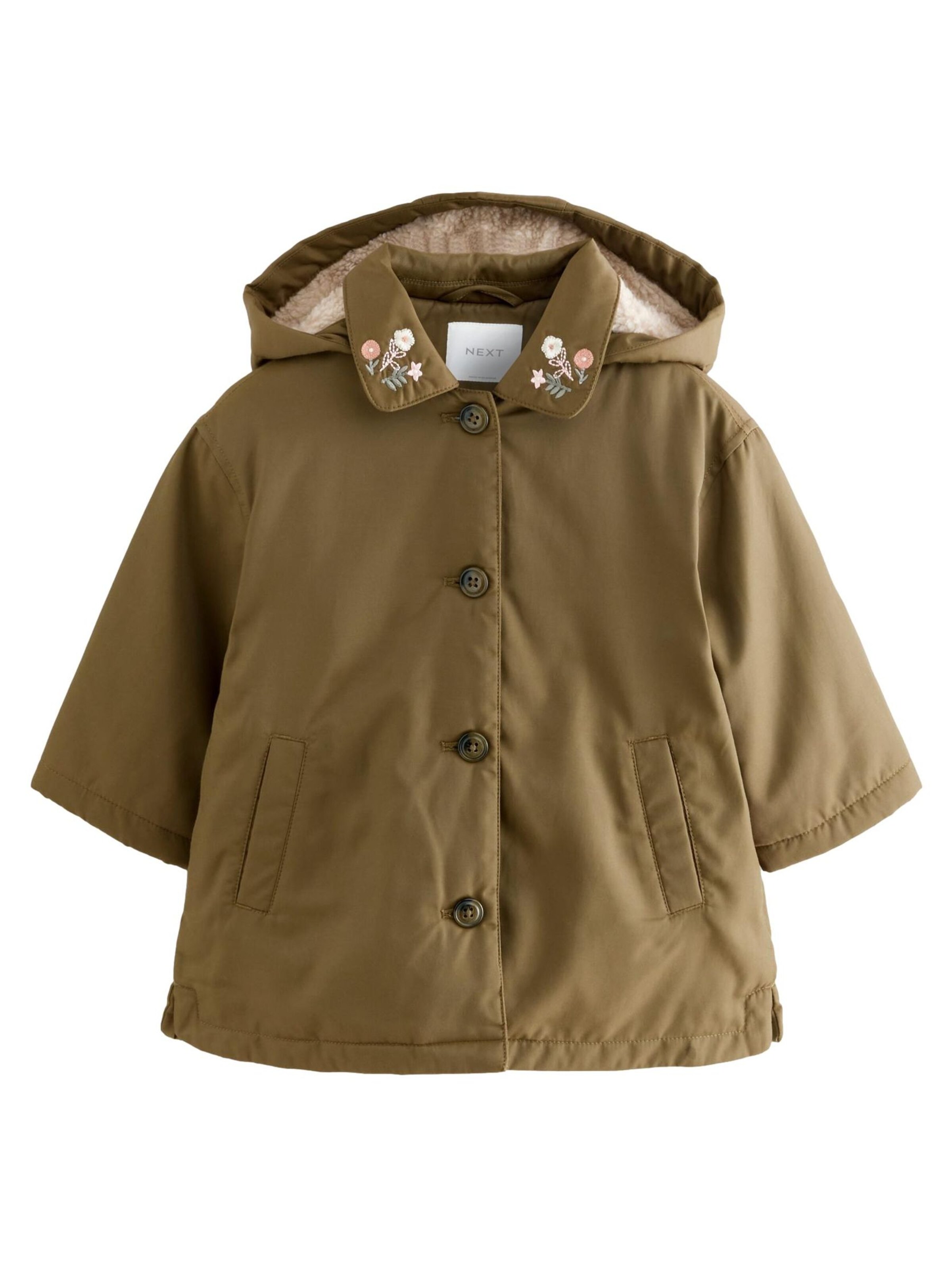 Next Functionele jas in Groen: voorkant