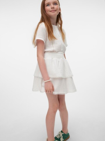 Vero Moda Girl Rok 'VMNatali' in Wit