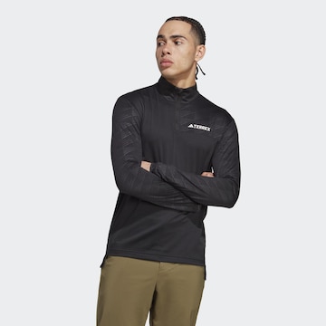 ADIDAS TERREX Performance Shirt 'Multi' in Black: front