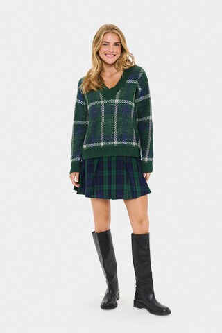 SAINT TROPEZ Pullover 'Moana' i grøn