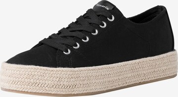 TAMARIS Sneakers laag in Zwart: voorkant