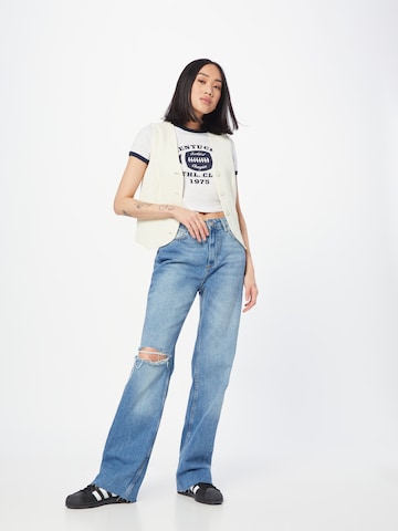 Trendyol Wide Leg Jeans in Blau