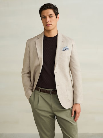 Coupe slim Veste de costume Next en gris : devant