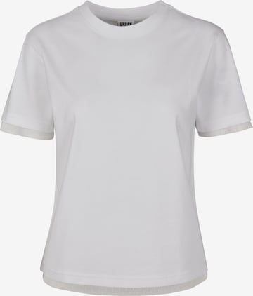 T-shirt Urban Classics en blanc : devant