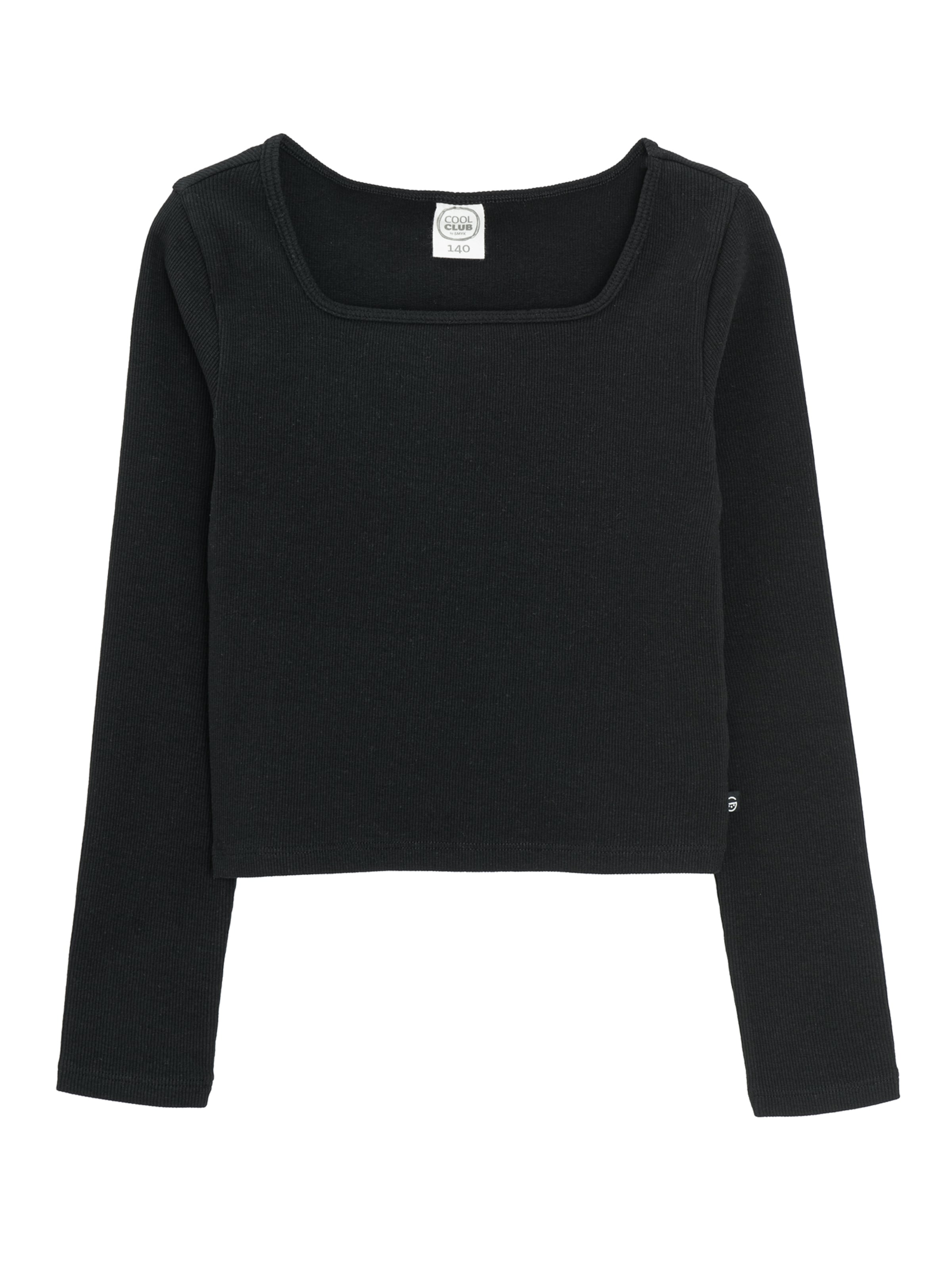 T-Shirt Cool Club en noir : devant