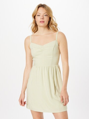 HOLLISTER Kleid 'APAC' in Grün: Vorderseite