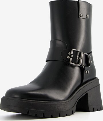 Bottines Bershka en noir : devant