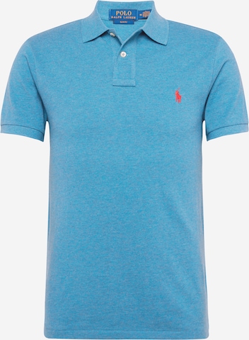 T-Shirt Polo Ralph Lauren en bleu : devant