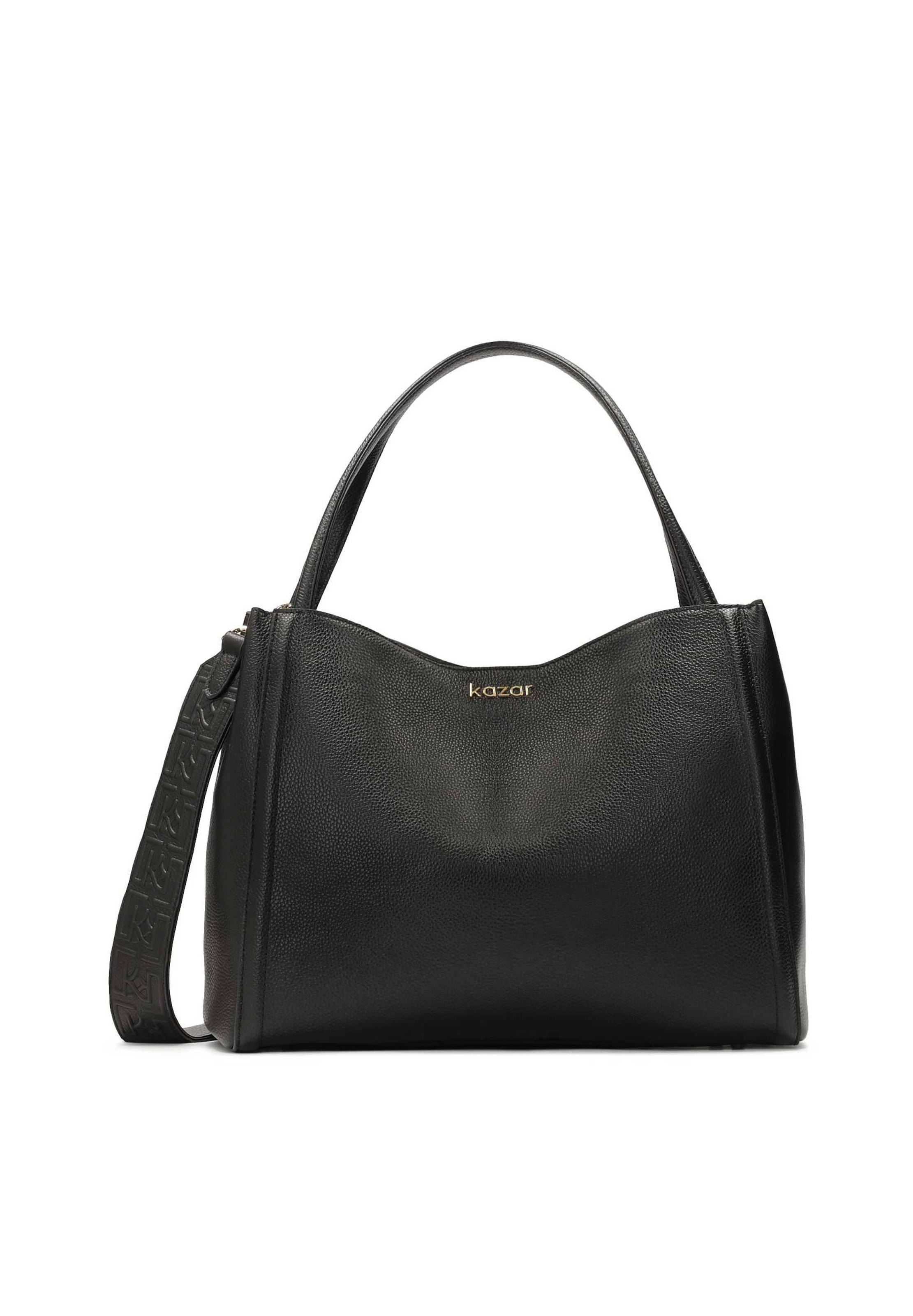 Kazar Handväska i svart: framsida