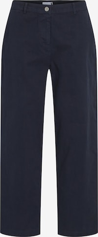 VILA Regular Broek in Blauw: voorkant